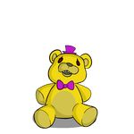  alpha_channel bear bow dialogue english_text five_nights_at_freddy&#039;s five_nights_at_freddy&#039;s_4 grosspotoo hat headgear looking_at_viewer male mammal nude open_mouth round_ears sharp_teeth simple_background sitting solo spread_legs spreading teddybear teeth text toy transparent_background video_games 