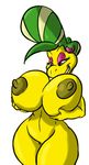  2015 anthro areola big_breasts breasts erect_nipples female huge_breasts koopa kylie_koopa mario_bros nintendo nipples nude pussy scalie shinysteel solo video_games 