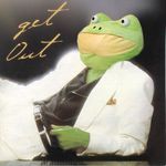  amphibian belt clothing frog male meme reaction_image reclining_pose shirt solo suit 