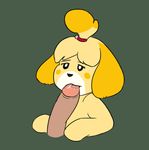  animal_crossing animated anthro canine crossing erection fan fellatio female feral human invalid_tag isabelle male male/female mammal nintendo open_mouth oral penis sex tongue video_games 
