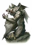  altar bat bat_wings camazotz claws deity dungeons_&amp;_dragons fangs male mammal official_art pathfinder sculpture statue wings 