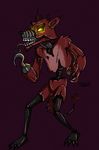  animatronic canine five_nights_at_freddy&#039;s five_nights_at_freddy&#039;s_4 fox glowing glowing_eyes machine mammal nightmare_foxy_(fnaf) odu robot video_games yellow_eyes 