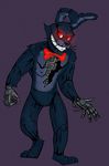  animatronic five_nights_at_freddy&#039;s five_nights_at_freddy&#039;s_4 glowing glowing_eyes lagomorph machine mammal nightmare_bonnie_(fnaf) odu rabbit red_eyes robot video_games 