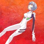  :o ayanami_rei bangs bodysuit bracer breasts dutch_angle gloves hair_between_eyes hair_ornament looking_up lowres lrk medium_breasts neon_genesis_evangelion open_mouth pilot_suit plugsuit red_eyes short_hair silver_hair skinny solo turtleneck white_bodysuit 