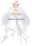  bride closed_eyes dress kannah kirishima_kanna red_hair sakura_taisen short_hair wedding_dress 