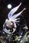  fairy full_moon funakura highres moon night original solo wings 
