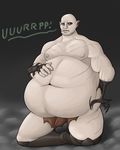  azog_the_defiler belly burping clothing hobbit humanoid loincloth lord_of_the_rings moobs nipples one_armed orc overweight wolfgerlion64 