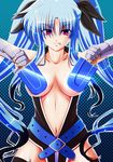  absurdres blue_hair food highres lyrical_nanoha mahou_shoujo_lyrical_nanoha mahou_shoujo_lyrical_nanoha_a's mahou_shoujo_lyrical_nanoha_a's_portable:_the_battle_of_aces material-l older open_clothes popsicle red_eyes solo tappa_(esperanza) thighhighs twintails 