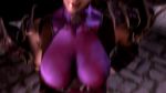  animated animated_gif armor black_eyes black_hair bodysuit bouncing_breasts breasts clothed_female_nude_male handjob huge_breasts long_hair ninja noname55 penis ponytail skin_tight smile soul_calibur soulcalibur_iv source_filmmaker spandex standing taki_(soulcalibur) thick_thighs thighs uncensored 