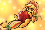  30minchallenge apple applejack_(mlp) equine female friendship_is_magic fruit horse lumineko mammal my_little_pony rainbow_power 