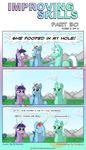  2015 bcrich40 comic dialogue english_text equine female friendship_is_magic hair horn lyra_heartstrings_(mlp) mammal multicolored_hair my_little_pony pegasus purple_eyes rainbow_dash_(mlp) rainbow_hair text twilight_sparkle_(mlp) unicorn wet_hair wings 