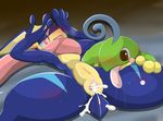  after_sex ambiguous_gender amphibian anthro armpits blush censored cum cum_in_pussy cum_inside cum_on_ground cum_on_leg cum_on_pussy cum_on_tail cute drooling female frog greninja half-closed_eyes looking_down lying ninja nintendo nude on_back on_floor on_top open_mouth pok&eacute;mon politoed presenting presenting_pussy pussy raised_arm saliva size_difference smile spread_legs spread_pussy spreading sweat tears thick_thighs toad tongue tongue_out type video_games webbed_hands 