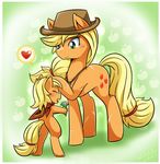  &lt;3 2015 applejack_(mlp) cute daughter earth_pony equine female feral friendship_is_magic horse mammal mother mother_and_daughter my_little_pony parent pony vavacung young 