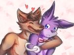  anthro blush bonnie_(fnaf) canine cute five_nights_at_freddy&#039;s fox foxy_(fnaf) fur male male/male mammal shirokoi video_games 