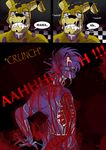  animatronic blood comic fazbear&#039;s_fright five_nights_at_freddy&#039;s five_nights_at_freddy&#039;s_3 hair human lagomorph machine male mammal nomidot purple_man_(fnaf) rabbit robot springtrap_(fnaf) video_games 