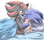  anal anal_penetration angelofhapiness bed blood blush chest_tuft fur male open_mouth penetration penis red_eyes shadow_the_hedgehog sonic_(series) sonic_the_hedgehog tears tuft 