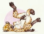  anthro anus breasts cayleth female fingering hyena looking_at_viewer mammal masturbation nude pussy solo vaginal vaginal_fingering 
