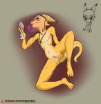  2018 alcohol anthro beverage blush butt cum cum_in_pussy cum_inside digital_media_(artwork) dripping ear_piercing female kobold long_tongue looking_at_viewer nude oral penis piercing presenting pussy reptile ryder_sechrest scalie sex smile spread_legs spreading tongue tongue_out tonguejob 