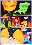  adventure_time clothed clothing doxy duo elemental female fionna_the_human fire_elemental flame_princess hair human humanoid mammal not_furry princess pussy red_hair royalty text 