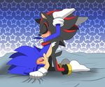  69 anal angelofhapiness anthro barefoot blush clothing drooling eyes_closed footwear fur gloves hedgehog legwear licking male male/male mammal open_mouth oral quills rimming saliva sex shadow_the_hedgehog sitting socks sonic_(series) sonic_the_hedgehog tongue tongue_out upside_down 