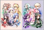  aino_minako aqua_hair bare_shoulders bishoujo_senshi_sailor_moon black_hair blonde_hair blue_choker blue_eyes blue_flower blue_rose bow brown_hair chibi_usa choker double_bun dress earrings elbow_gloves facial_mark flower forehead_mark gloves green_choker green_eyes green_flower green_rose hair_bow hair_bun hair_ornament hairpin hino_rei holding_hands jewelry kaiou_michiru kino_makoto latealatea meiou_setsuna mizuno_ami multiple_girls necklace pink_dress pink_hair ponytail princess_jupiter princess_mars princess_mercury princess_neptune princess_pluto princess_saturn princess_serenity princess_uranus princess_venus purple_eyes purple_flower purple_gloves purple_hair purple_rose red_bow red_eyes red_flower red_rose rose short_hair small_lady_serenity smile ten'ou_haruka tomoe_hotaru tsukino_usagi twintails very_short_hair wavy_hair white_hair yellow_flower yellow_rose 