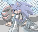  anal anal_insertion anal_penetration angelofhapiness blush clothing cum cum_in_ass cum_inside eyes_closed footwear gloves hedgehog insertion male mammal necktie penetration school_uniform sex shadow_the_hedgehog shoes sonic_(series) sonic_the_hedgehog 