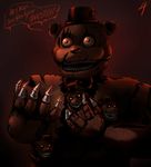  animatronic atlas-white bear five_nights_at_freddy&#039;s five_nights_at_freddy&#039;s_4 glowing glowing_eyes machine male mammal nightmare_freddy_(fnaf) robot video_games 