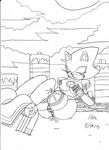  2015 areola big_breasts breasts crossgender dreamcastzx erect_nipples female machine masturbation metal_sonic nipples pussy robot solo sonic_(series) 