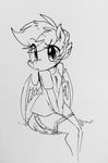  anthro blush clothed clothing equine female friendship_is_magic glo-in-the-dark looking_at_viewer mammal my_little_pony pegasus scootaloo_(mlp) sitting solo wide_eyed wings young 