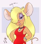  2015 anthro chip_&#039;n_dale_rescue_rangers disney english_text female gadget_hackwrench joakaha mammal mouse rodent solo text 
