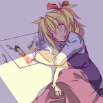  bad_id bad_pixiv_id blonde_hair buront closed_eyes final_fantasy final_fantasy_xi hair_ribbon hakurei_reimu kuriyoukan lowres ribbon rumia sleeping solo the_iron_of_yin_and_yang touhou 