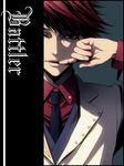  blue_eyes jacket kayu male_focus necktie red_hair solo umineko_no_naku_koro_ni ushiromiya_battler 