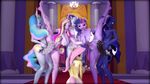  2015 3d anthro big_breasts breasts equine female fluttershy_(mlp) friendship_is_magic horn horse jimahn mammal my_little_pony nude pony princess_cadance_(mlp) princess_celestia_(mlp) princess_luna_(mlp) rarity_(mlp) twilight_sparkle_(mlp) unicorn 