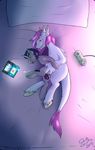  ahegao balls bat_pony bed blush color cum darkcandle dragon_pony equine fangs horse male male/male mammal my_little_pony nintendo nintendo_ds nude penis pillow pony smile super_nintendo video_games 