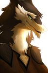  ambiguous_gender ceryl clothing green_eyes keldel sergal solo 