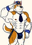  abs animal_crossing cooper male muscles nintendo pecs solo video_games 