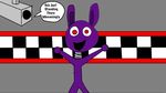  anthro bonnie_(fnaf) five_nights_at_freddy&#039;s red_eyes security_camera video_games yiffysoup 