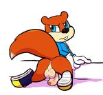  anus balls conker conker&#039;s_bad_fur_day looking_back male penis solo uncut video_games 