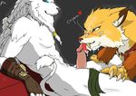  blush cougar cum cum_on_face feline fellatio female fur league_of_legends lion male male/female mammal nidalee oral penis rengar sex spicyocean tongue tongue_out video_games 