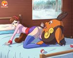  all_fours anus brown_hair butt clothing crossover erection female from_behind gravity_falls hair human interspecies legwear long_hair looking_back mabel_pines male male/female mammal nintendo open_mouth penis pignite pok&eacute;mon pok&eacute;philia pussy pussy_juice reit sex skirt skirt_lift sweater thigh_highs tongue tongue_out video_games 