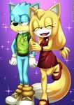  bbmbbf beaver canine female fox justin male mammal rodent sonic_(series) zooey 