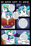  2015 blue_eyes book comic cutie_mark dialogue duo english_text equine eyes_closed fan_character female feral friendship_is_magic fur hair horn long_hair mammal multicolored_hair my_little_pony open_mouth paper_(mlp) pillow princess_celestia_(mlp) purple_eyes text unicorn vavacung white_fur winged_unicorn wings 