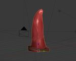  3d blender bovine cattle gdane mammal penis 