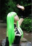  beauty c.c. cc cc_(cosplay) chinese code_geass cosplay green_hair photo real 