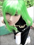 c.c. cc chinese code_geass cosplay girl green_hair photo 
