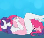  69 2015 anthro cunnilingus earth_pony equine eyes_closed female female/female friendship_is_magic hair hand_on_hip horn horse lying mammal my_little_pony nude on_back oral pink_hair pinkie_pie_(mlp) pony purple_hair pussy_juice pussy_juice_string rarity_(mlp) sex somescrub tongue tongue_out unicorn vaginal 