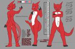  anthro anthrofied axl_shoutmon balls barefoot broken_horn butt color_swatch crossed_arms devil_horns digimon english_text erection expressions fan_character flaccid front_view heibanhikaru japanese_text looking_at_viewer male model_sheet multiple_poses nipples nude partially_retracted_foreskin penis pose rear_view scar shoutmon solo text toned uncut 