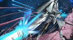  bad_id bad_pixiv_id battle derivative_work energy_beam energy_cannon fleet gauna highres i.t.o_daynamics mecha monster morito_(sidonia_no_kishi) no_humans railgun realistic science_fiction sidonia_no_kishi space sparks star_(sky) tentacles thrusters weapon zero_gravity 