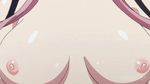  animated animated_gif blue_eyes blush bouncing_breasts breasts meroune_lorelei monster_girl monster_musume_no_iru_nichijou nipples pink_hair wardrobe_malfunction 