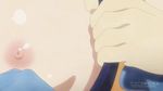 animated animated_gif blue_hair blush grope groping monster_girl monster_musume_no_iru_nichijou nipples papi_(monster_musume) small_breasts swimsuit yellow_eyes 